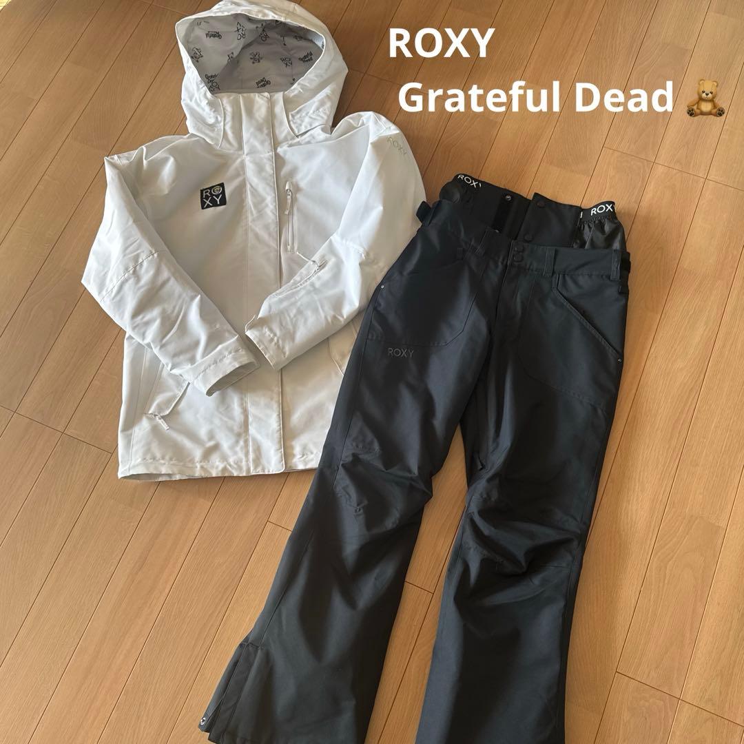 ROXY スノーボードウェアセット　Grateful Deadコラボ