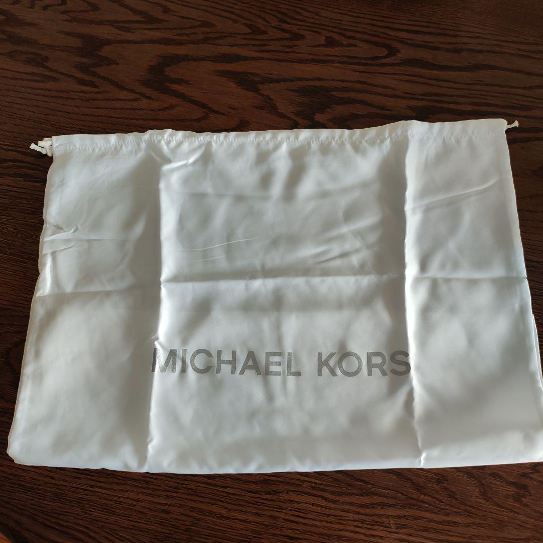 【新品・未使用】MICHAEL KORS ブラック 革トートバッグ