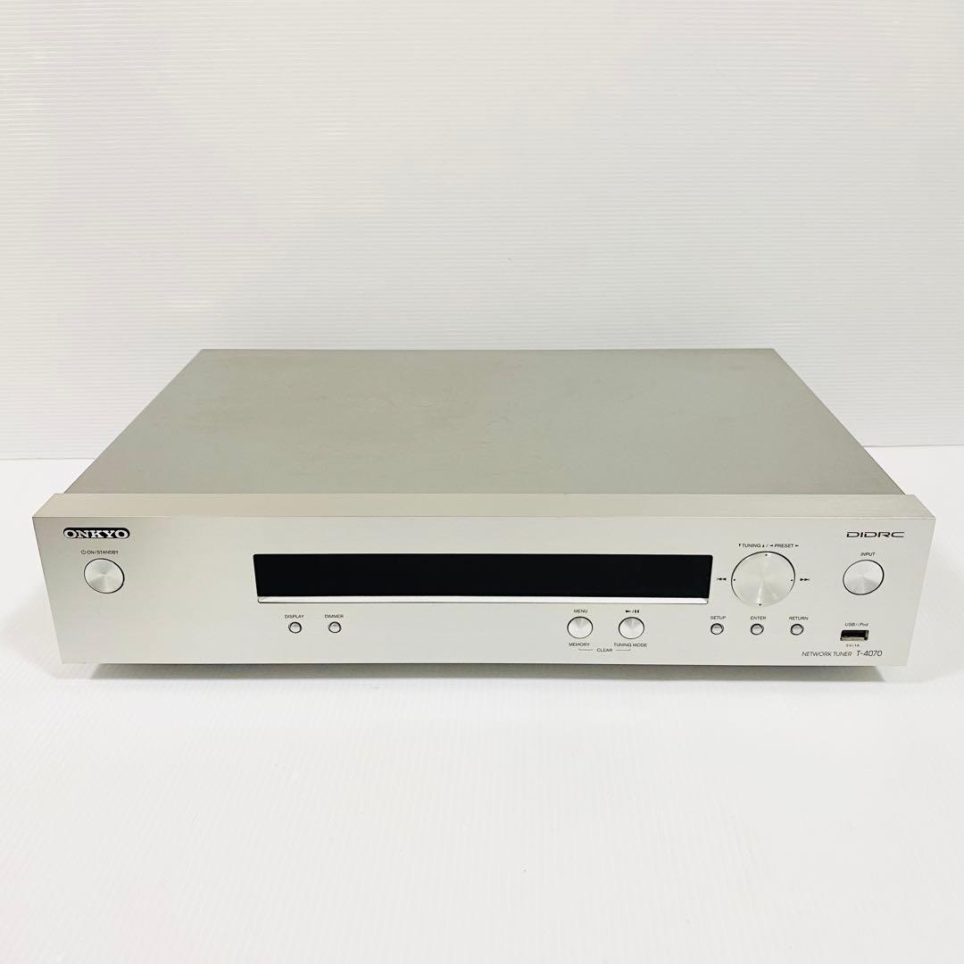 美品 オンキョー ネットワークオーディオ チューナー ONKYO T-4070