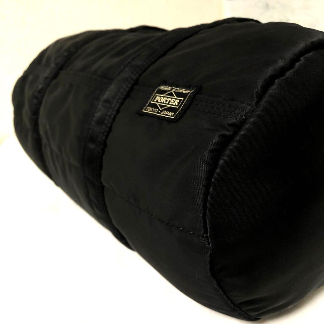 極美品✨希少 ポーター タンカー ダッフル ミニボストンバッグL ブラック