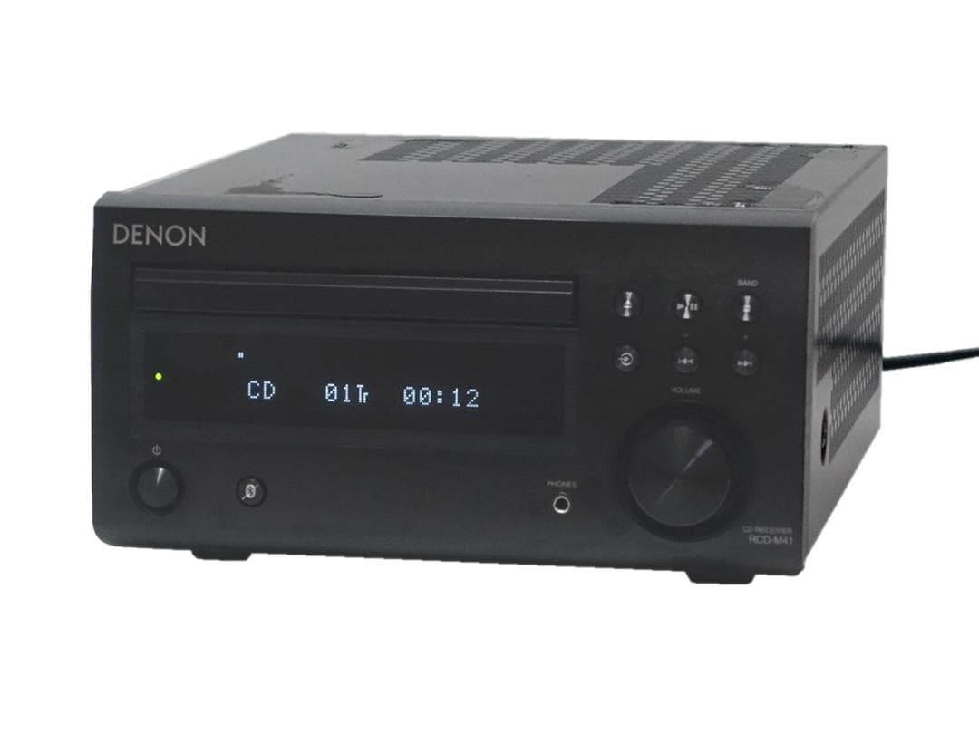 DENON デノン RCD-M41 CDレシーバー ブラック 2018年 動作品