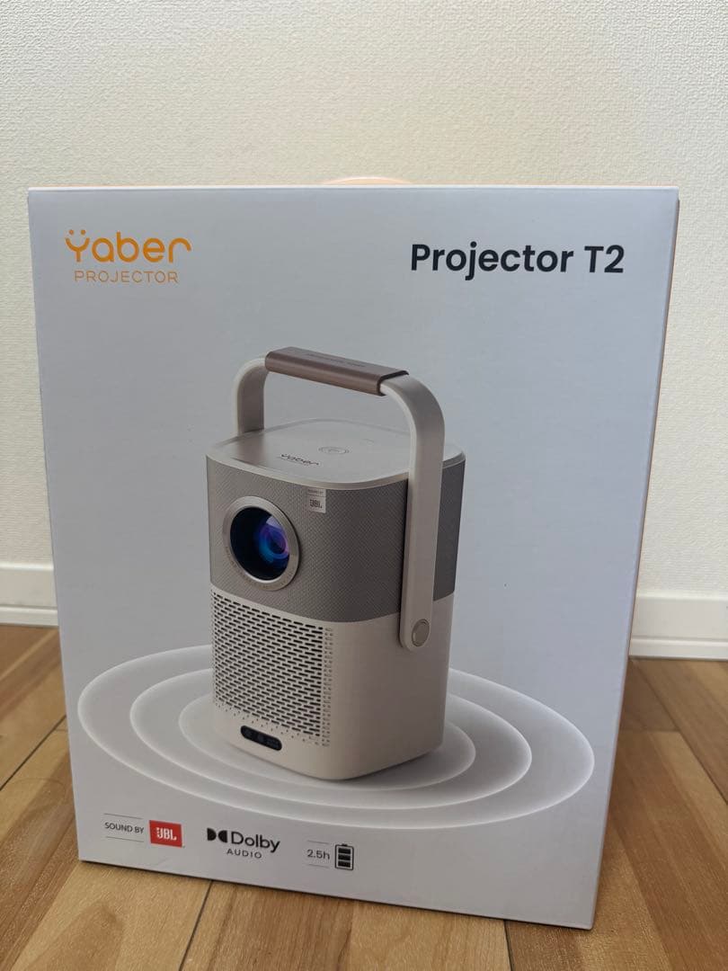 【定価50,000円】Yaber T2 高音質プロジェクター_JBLスピーカー
