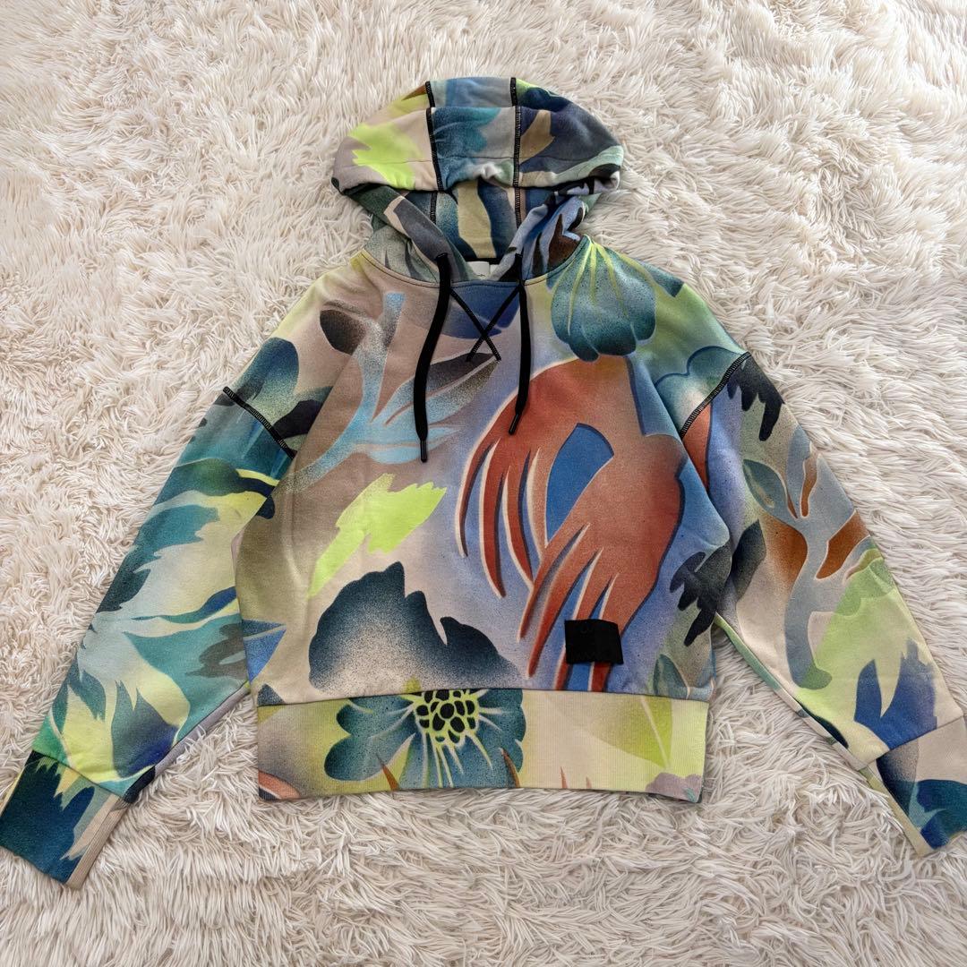 【極美品】2023年 ポールスミス プルオーバーパーカー 総柄 M