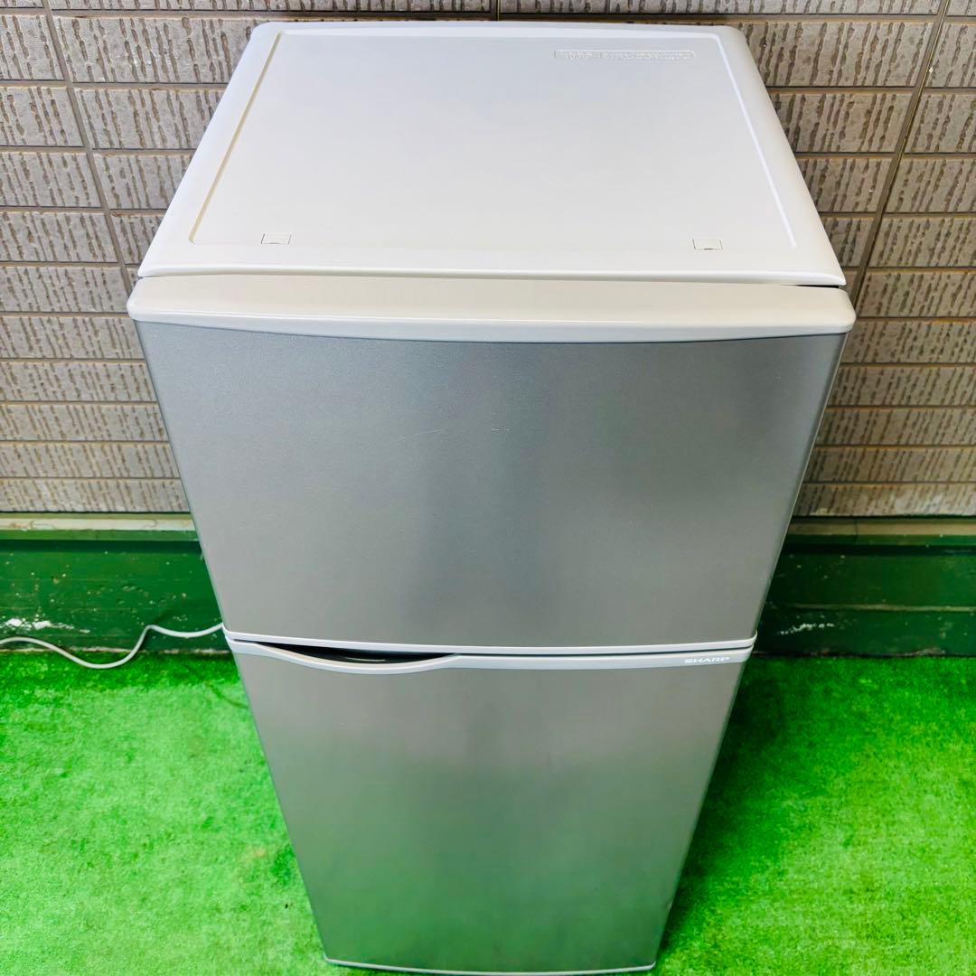SHARP 118L 冷蔵庫 一人暮らし 2019年製【地域限定配送無料】