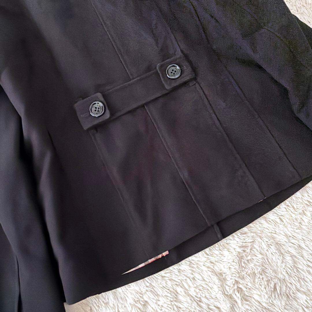 【超美品】バーバリーロンドン テーラードジャケット ノバチェック 46