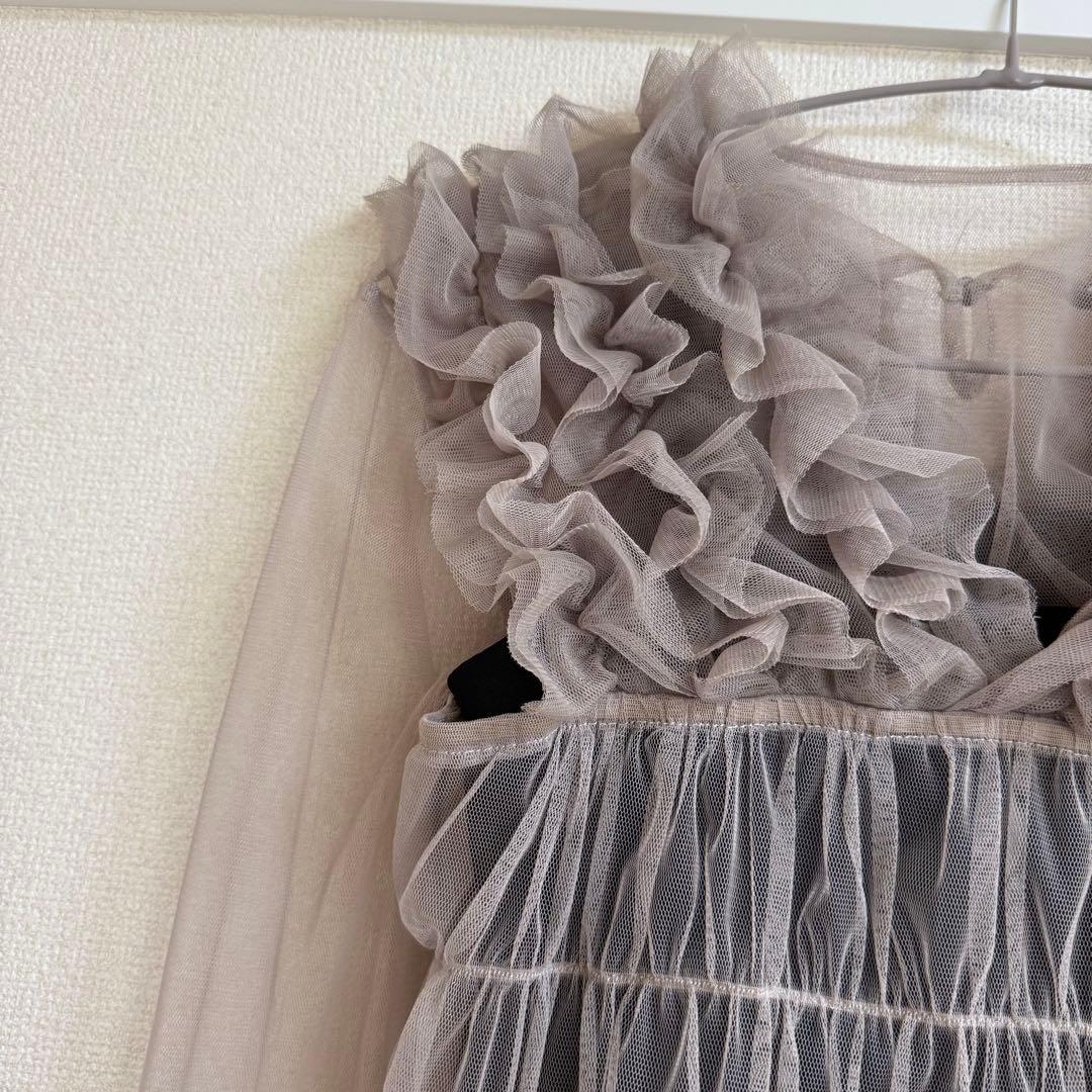 niana フリルドレス 結婚式　パーティードレス オケージョンドレス