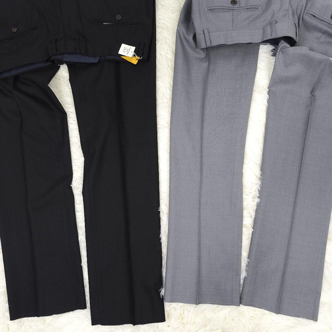 ✨タグ付き未使用✨ 24/7 スーツ セットアップ ベスト 4点 AB7 黒灰