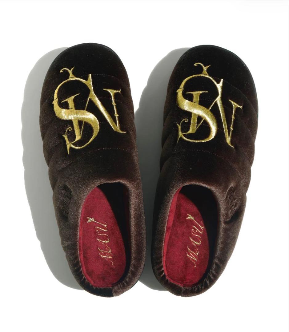 SUBU x MASU M.S. CREST SANDAL BROWN サイズ3