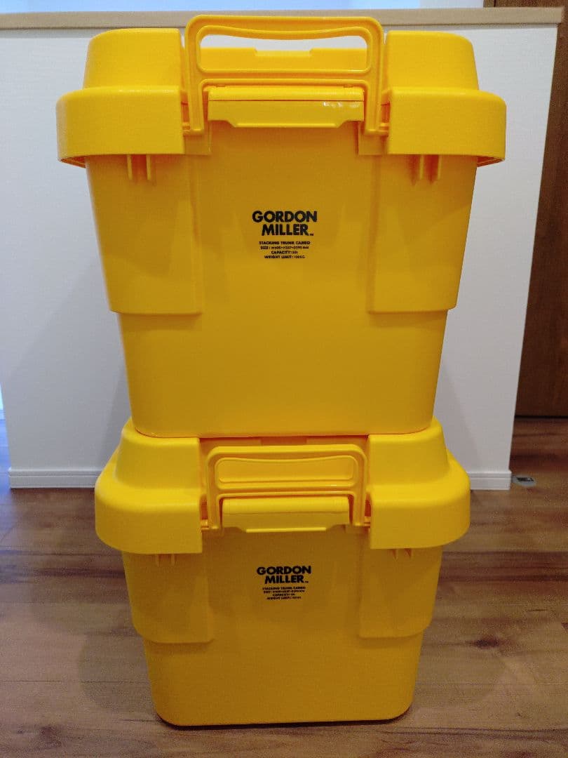 GORDON MILLER ゴードンミラー スタッキング トランクカーゴ 50L