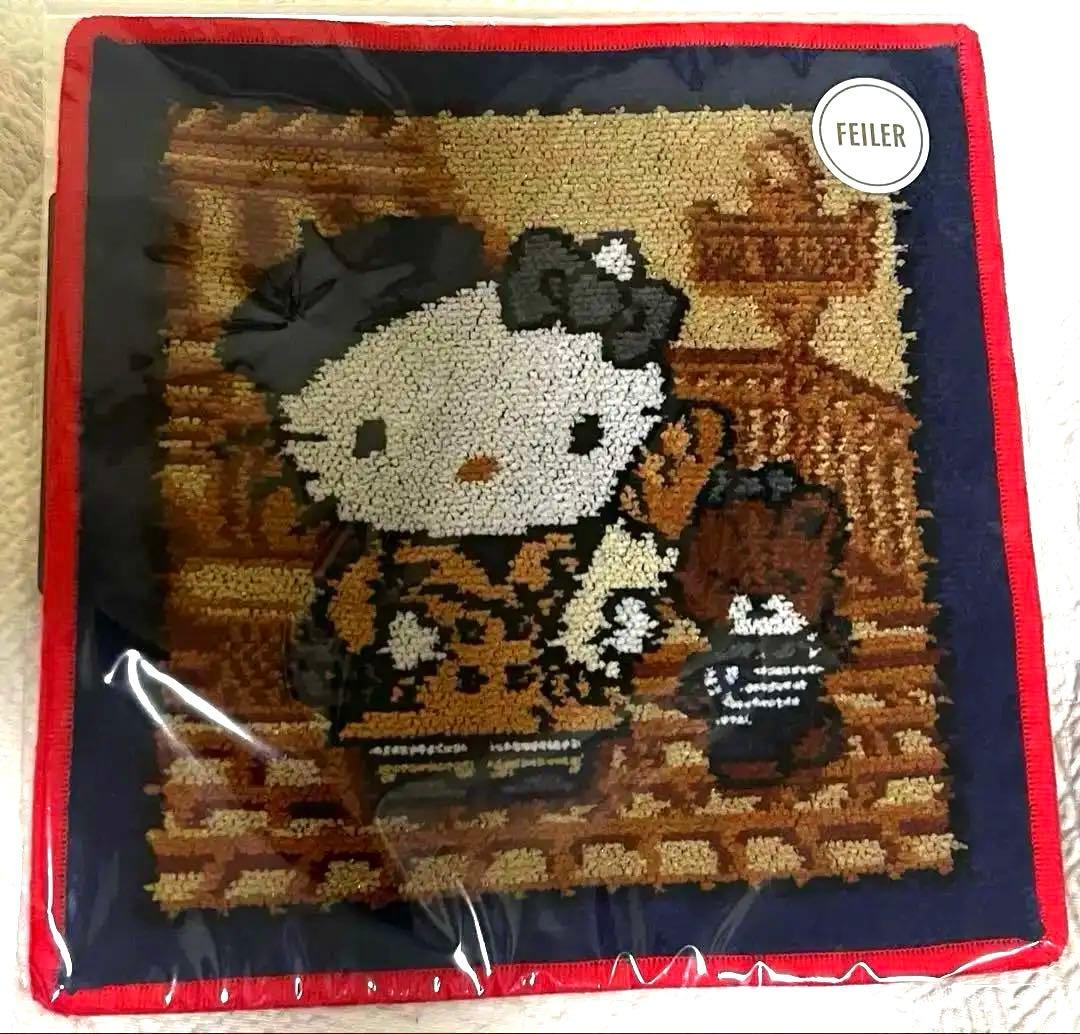 新品未開封品2枚セット　HELLO KITTY x FEILER x IENA