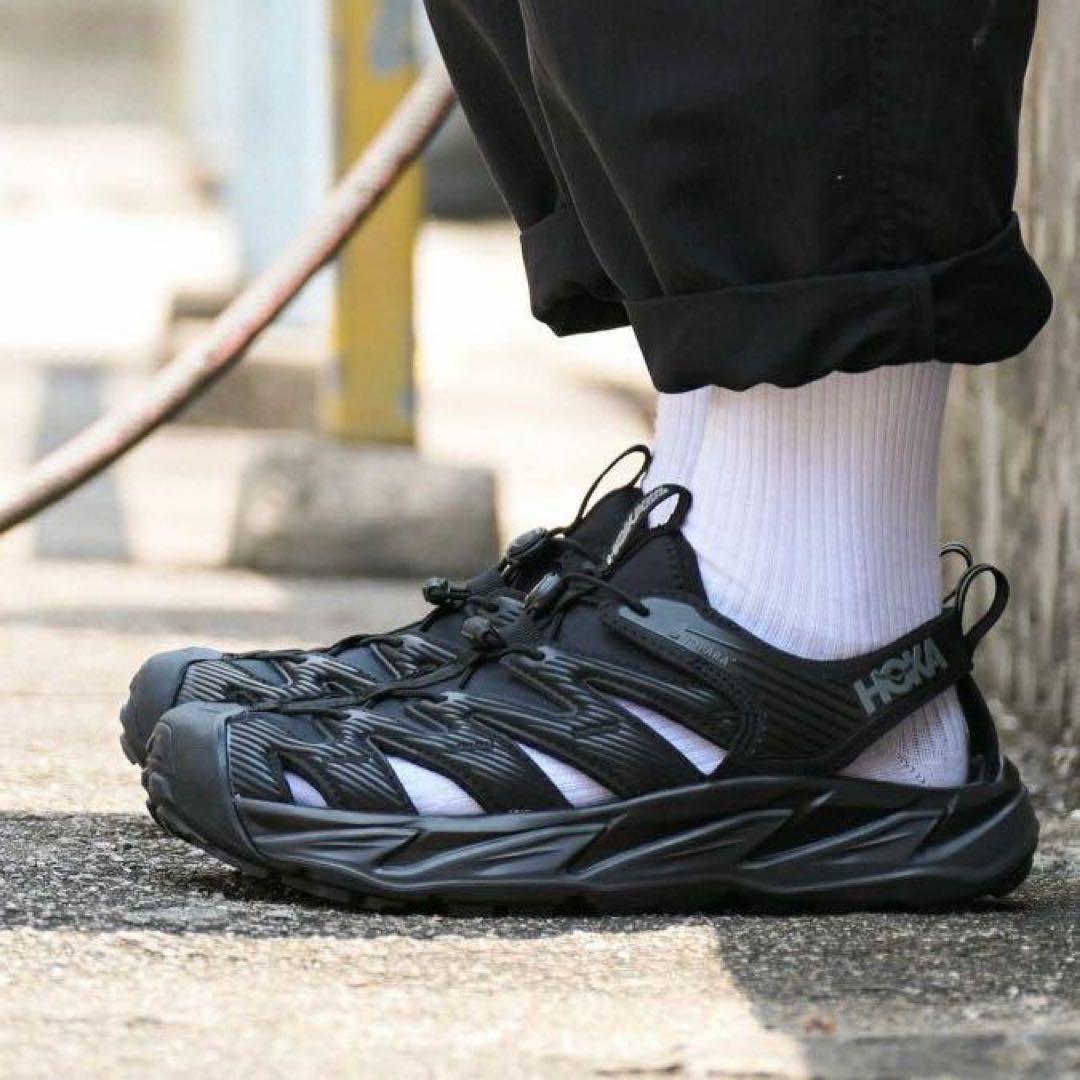 HOKA ONE ONE HOPARA サンダル 26cm ブラック ホカ