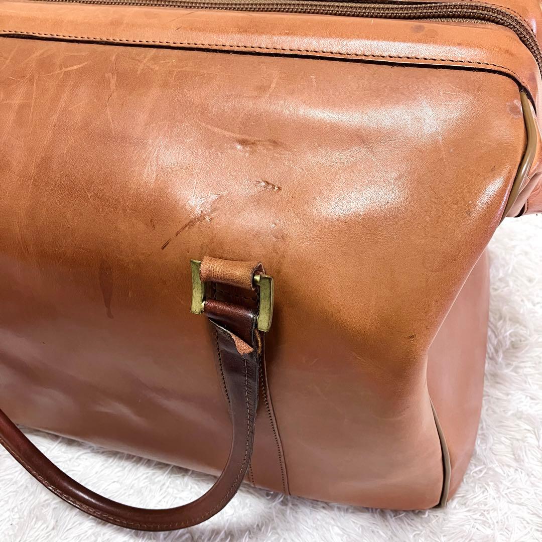 ハートマン HARTMANN 本革 ヌメ革 ボストンバッグ オールレザー