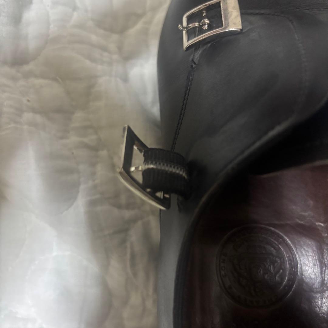 【希少】JOSEPH CHEANEY ダブルモンク ブラック　HOLYROOD