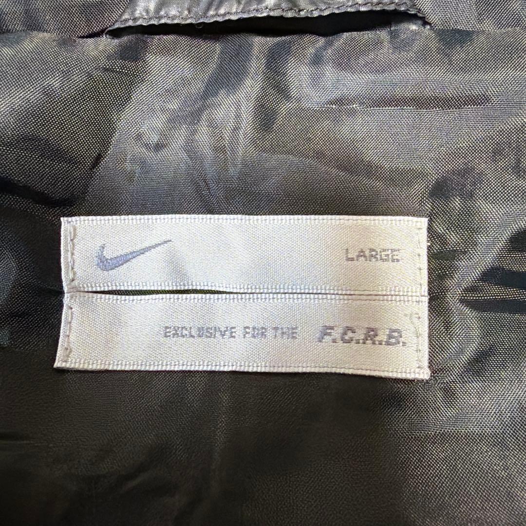 F.C.R.B×NIKE ダウンジャケット フード 中綿 ブラック Lサイズ