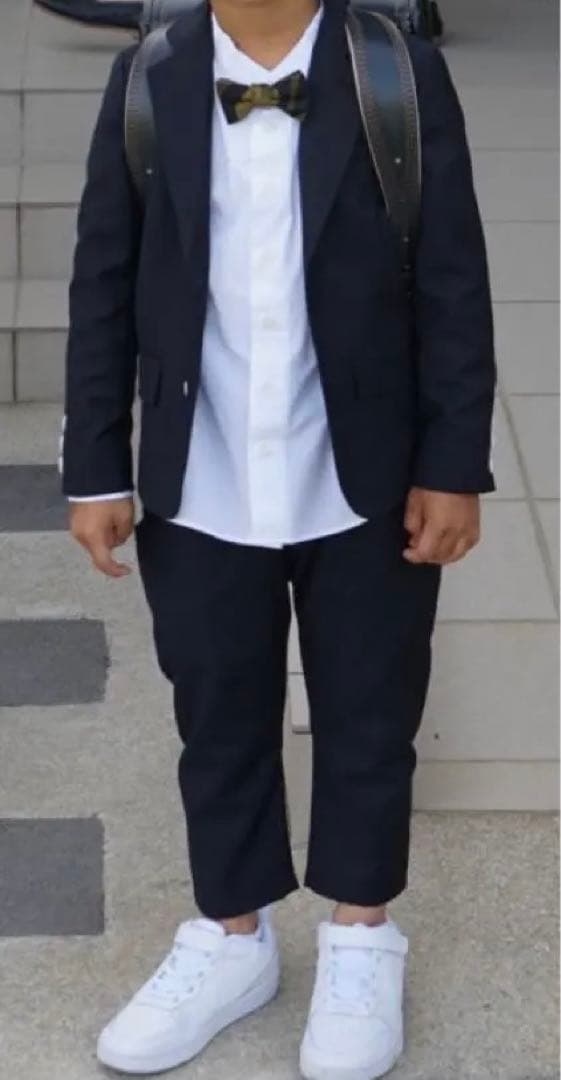 SMOOTHY セットアップスーツ スムージー　120 クリップタイ　シャツ