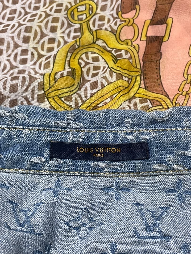 LOUIS VUITTON デニムジャケット モノグラム 並行輸入品　希少
