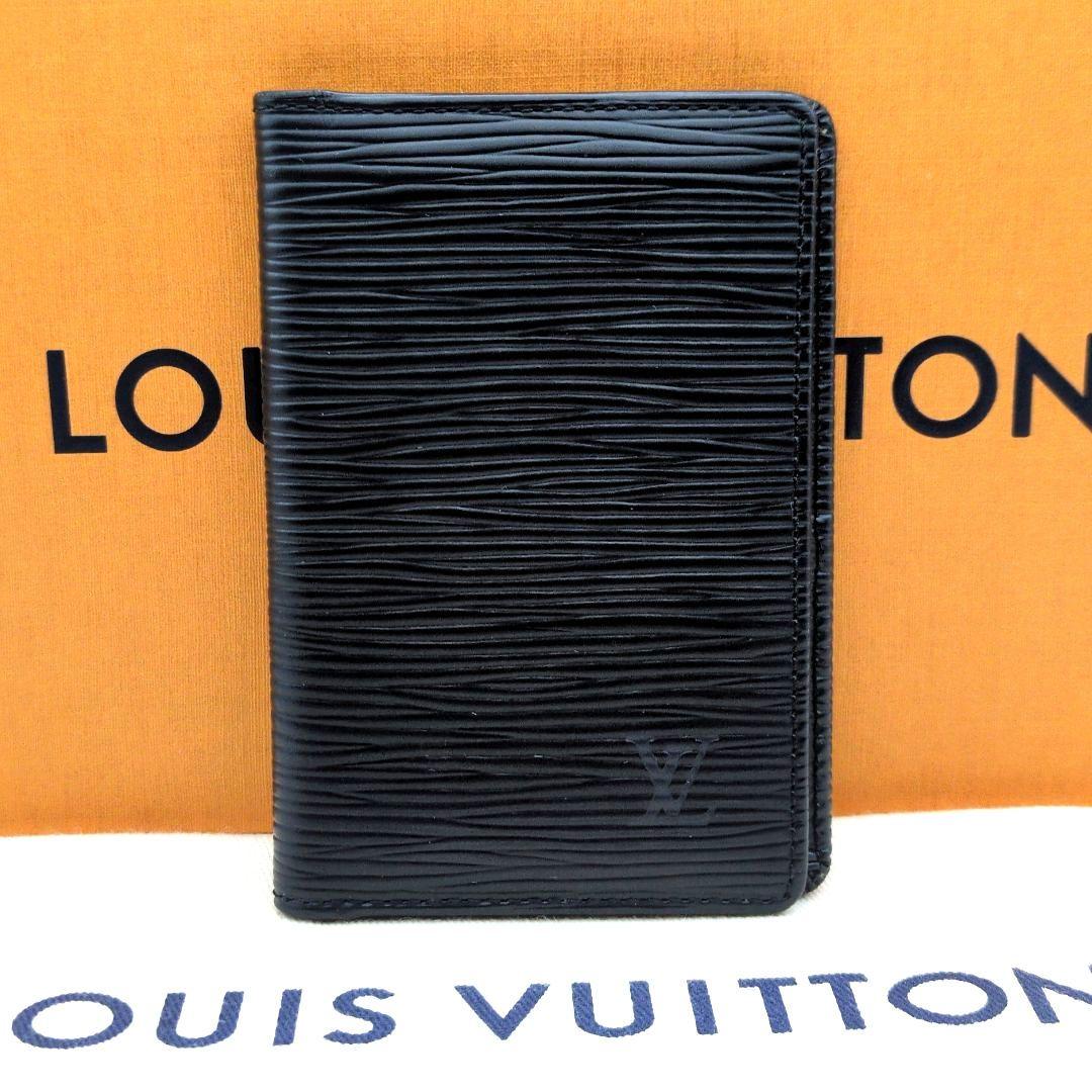 美品✨ルイヴィトン 名刺入れ エピ オーガナイザー ドゥ ポッシュ 黒