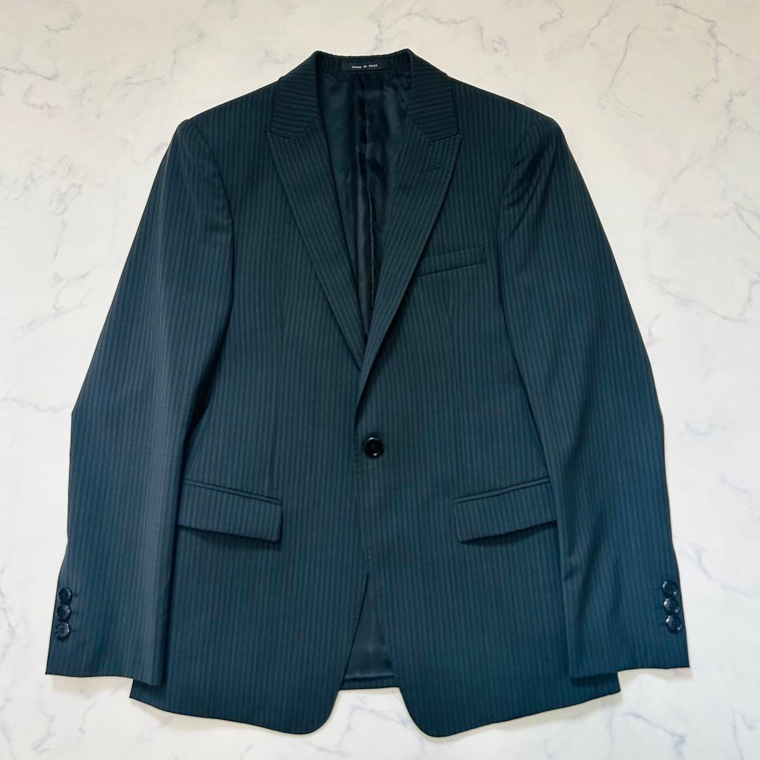 【極美品】イタリア製　エンポリオアルマーニ　DAVID LINE　スーツ　M