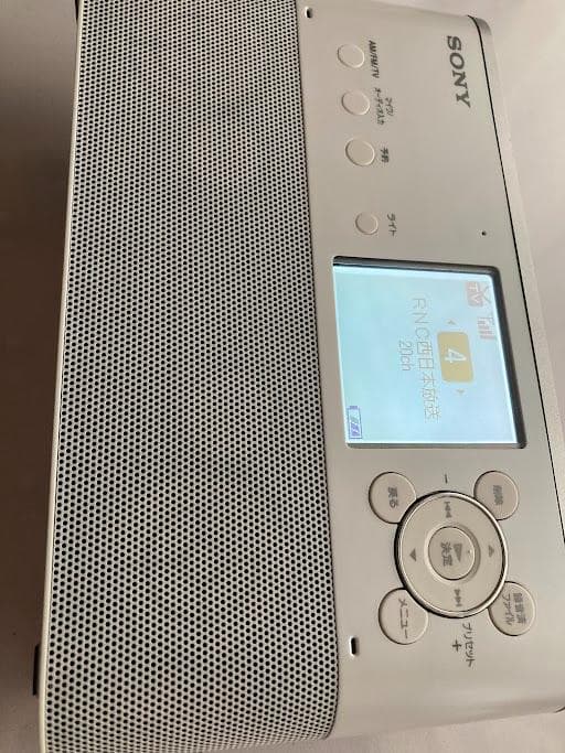 ICZ-R250TV ソニーポータブルラジオレコーダー