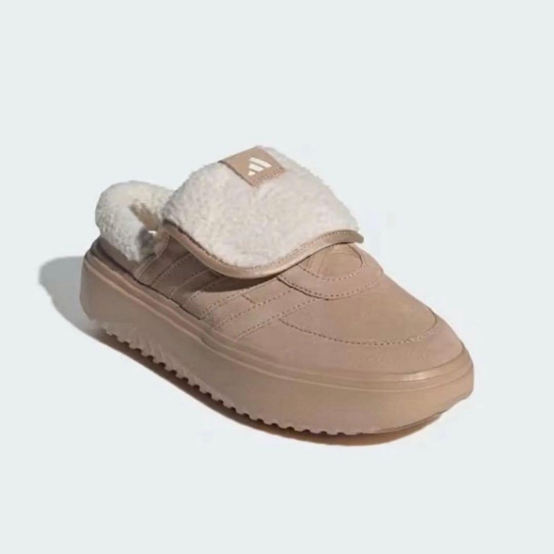 【韓国限定】adidas アディダス23.0㎝ ボア付き サンダル