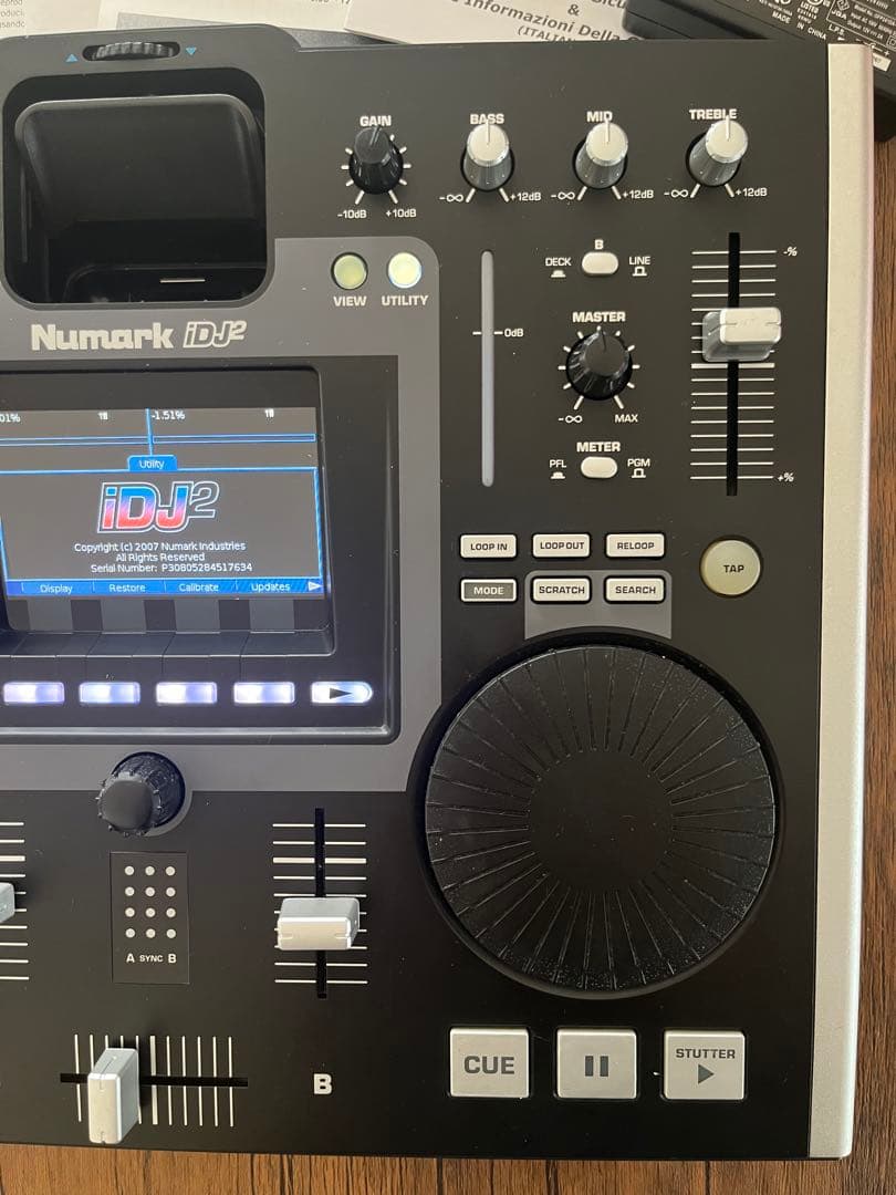 ①Numark DJコントローラー マルチトラックレコーダー iDJ2 箱付き