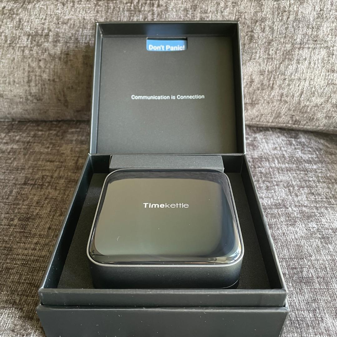 Timekettle W4 Pro AI通訳 翻訳機 ブラック