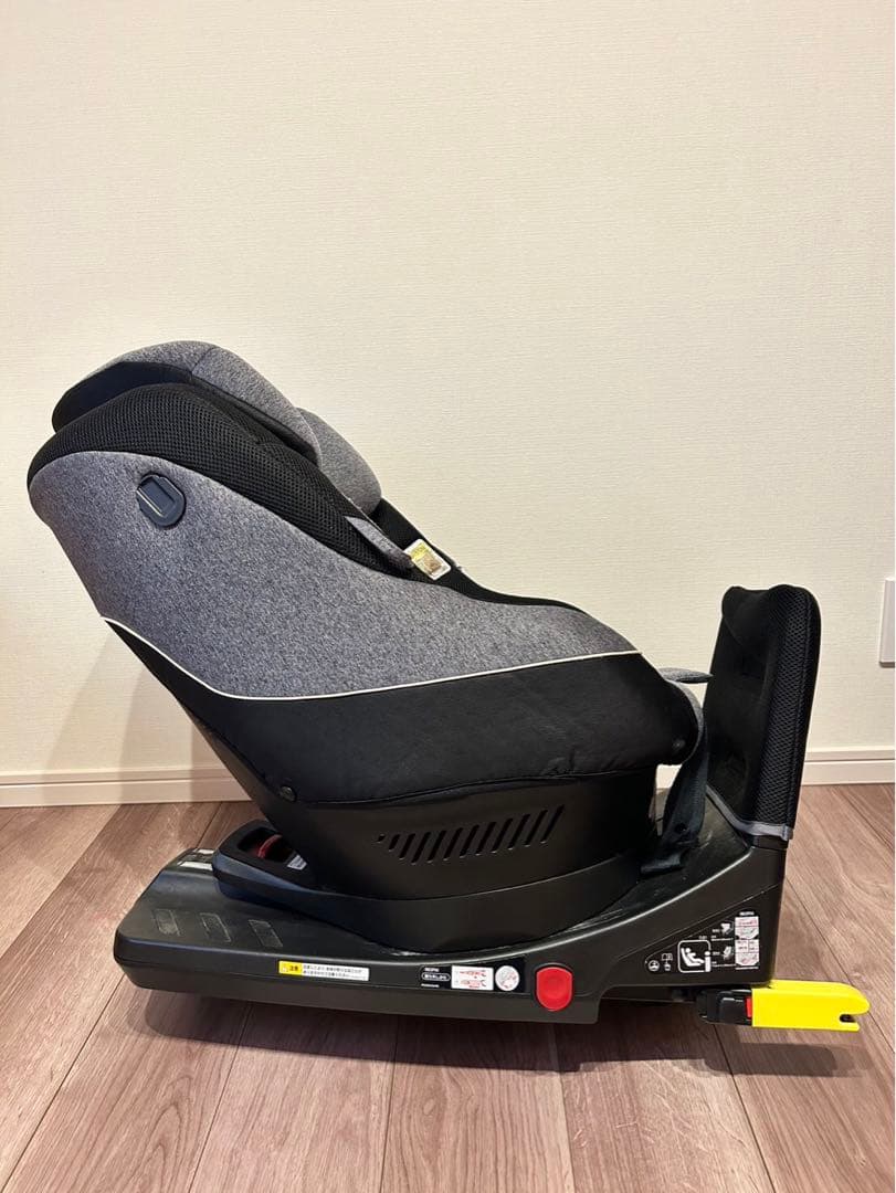 Aprica ISOFIX 回転式チャイルドシート グレー　クルリラ　プラス