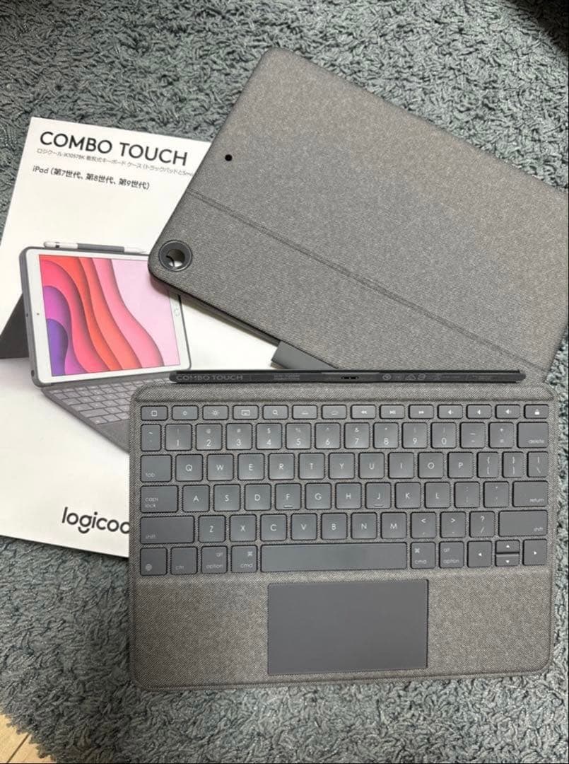 ロジクール COMBO TOUCH iPad（第7世代、第8世代、第9世代)