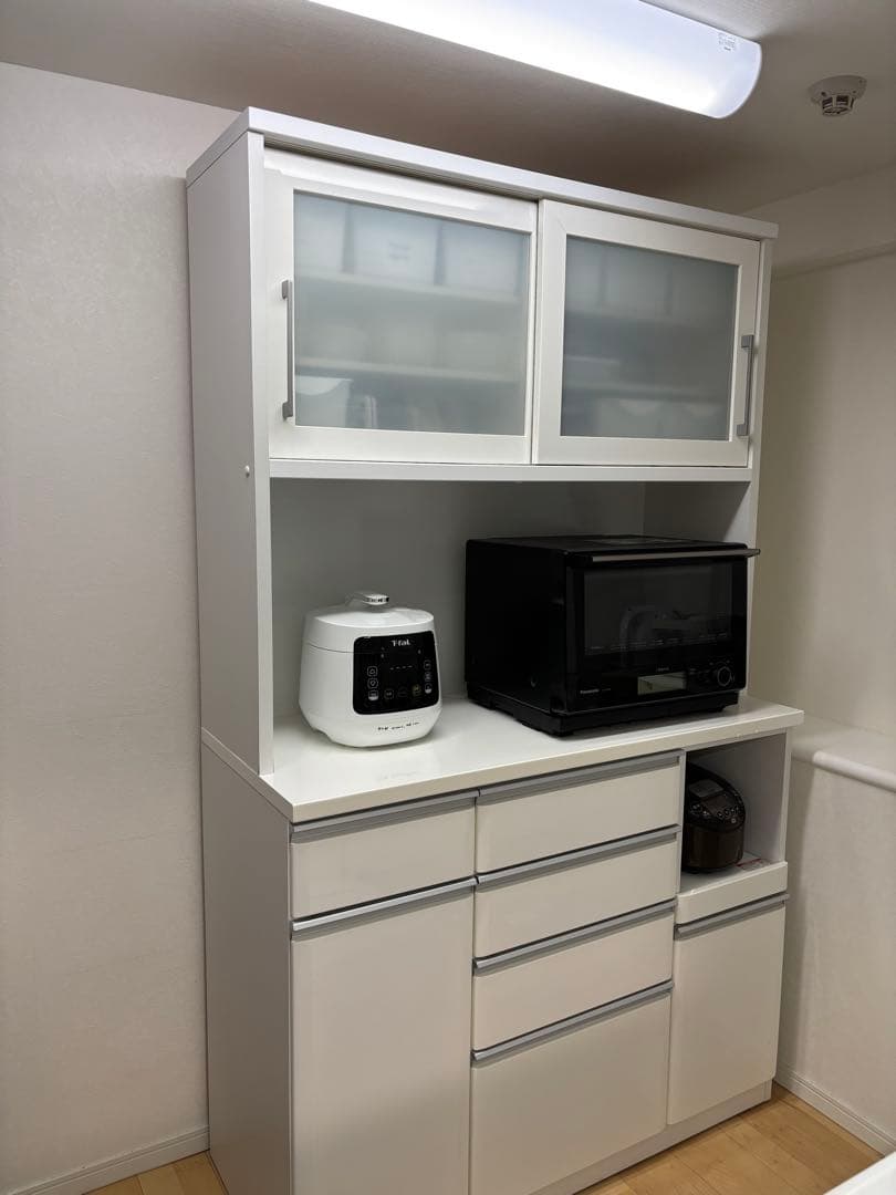 ニトリ　食器棚　キッチンボード 120cm 【宮城直接引き取り可】