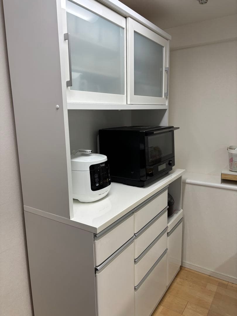 ニトリ　食器棚　キッチンボード 120cm 【宮城直接引き取り可】