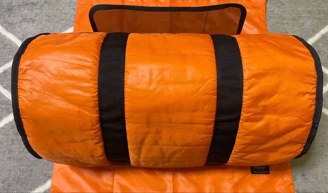 【未使用級】PORTER タンカードラムバッグボストンバック2way ブラック