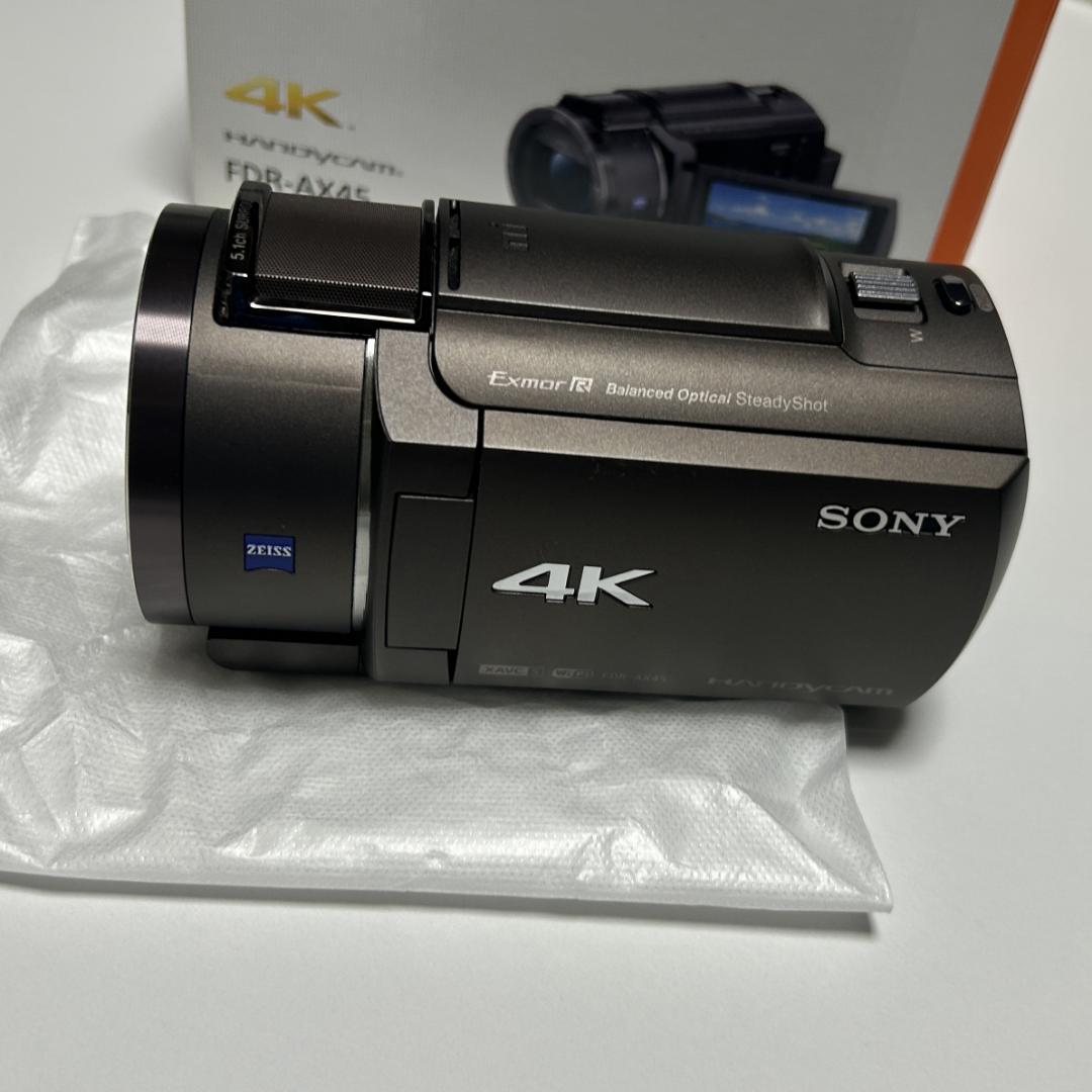 SONY FDR-AX45 4K ビデオカメラ 本体＋付属品
