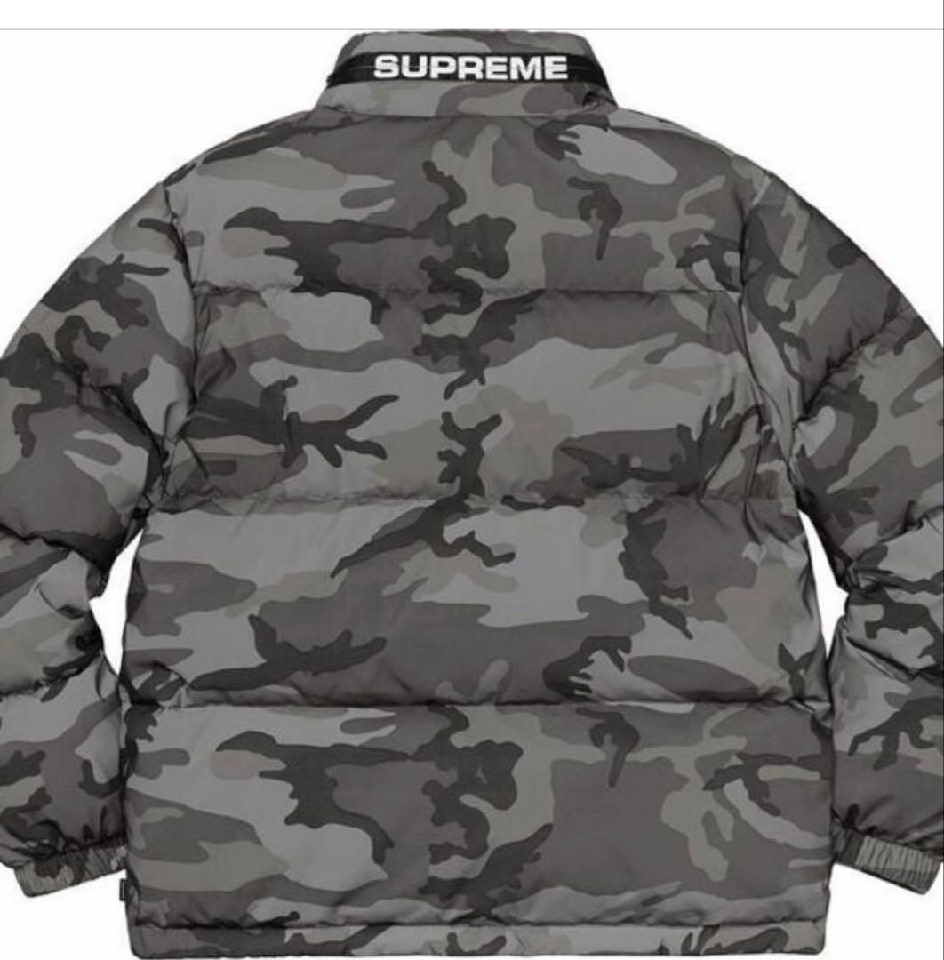 デットストックSupreme スノーカモ　迷彩 ダウンジャケット