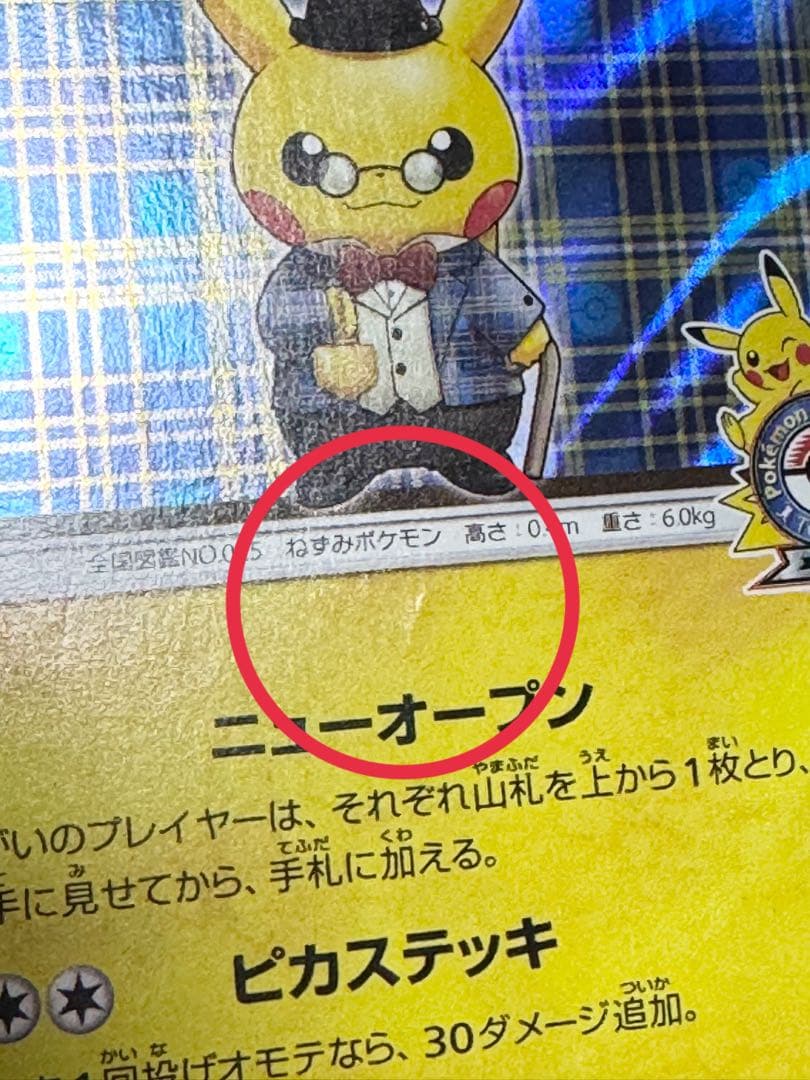 紳士風のピカチュウ：ポケモンセンタートウキョーDX オープン記念