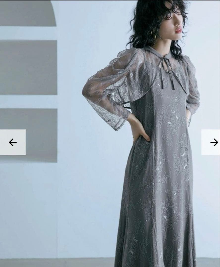 Dorry doll ドリードール　ボレロレイヤーレースドレス　ワンピース