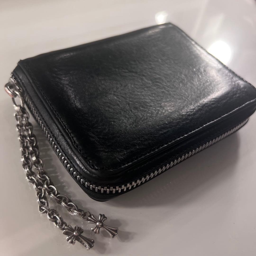 ★直営店購入正規品★クロムハーツ 3サイドジップ ピラミッド ウォレット 財布