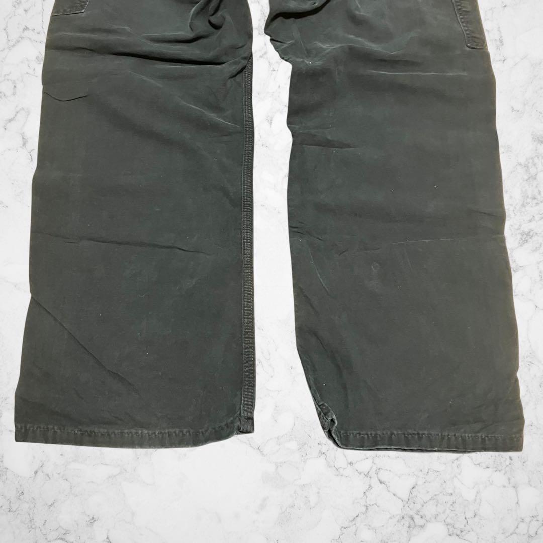 マ*ク様 carhartt ダック　ペインターパンツ　ブラック　ワークパンツ　3