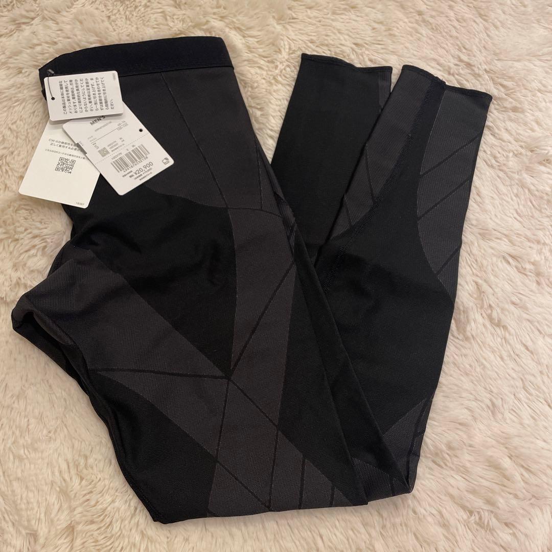 ✨人気✨ シーダブリューエックス スポーツタイツ メンズ S ロング丈 下半身