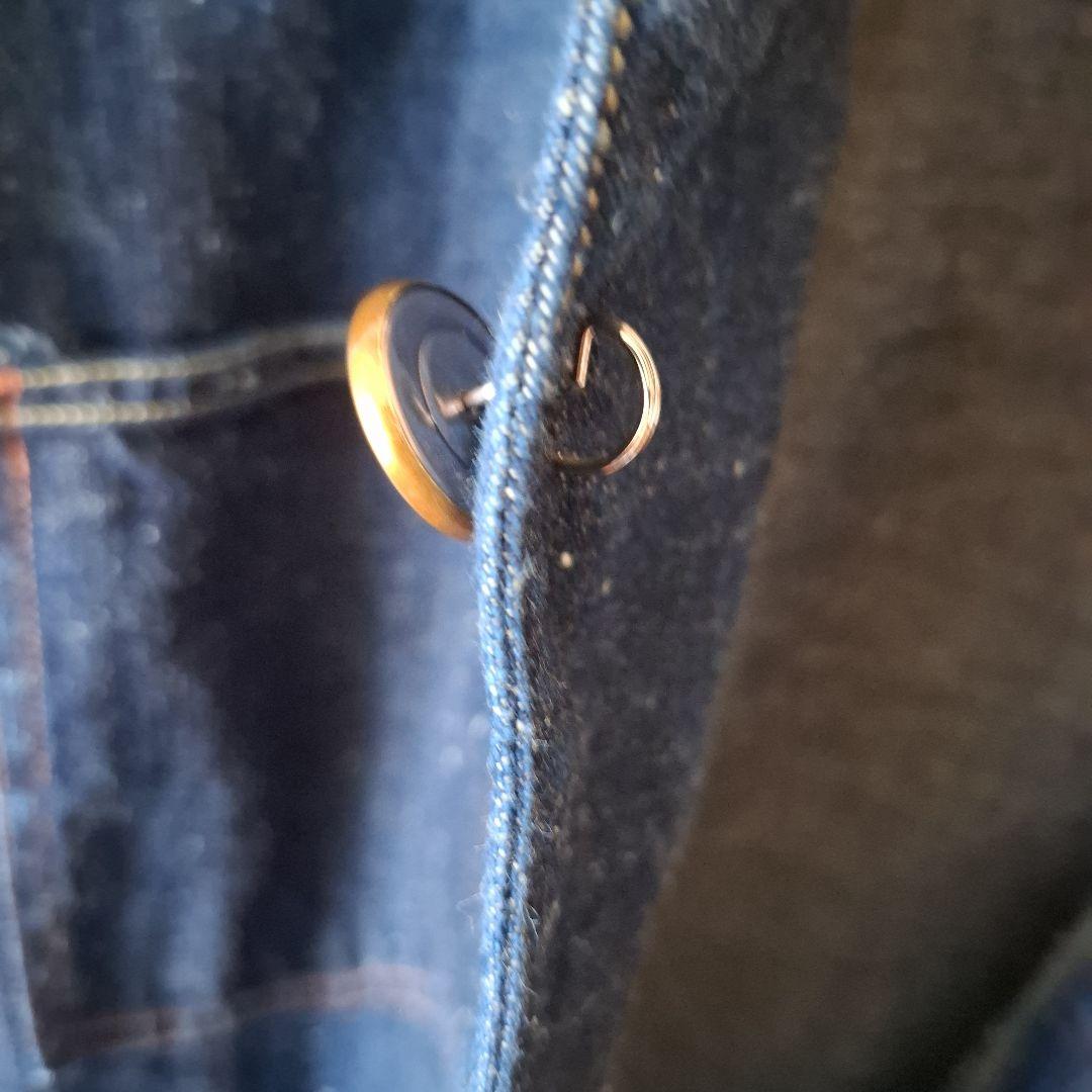 デニムカバーオールCANTBUS TEMキャントバステム デニムジャケット　36