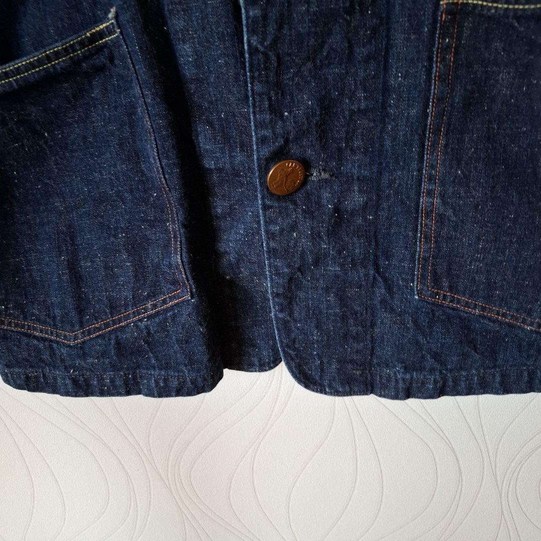 デニムカバーオールCANTBUS TEMキャントバステム デニムジャケット　36