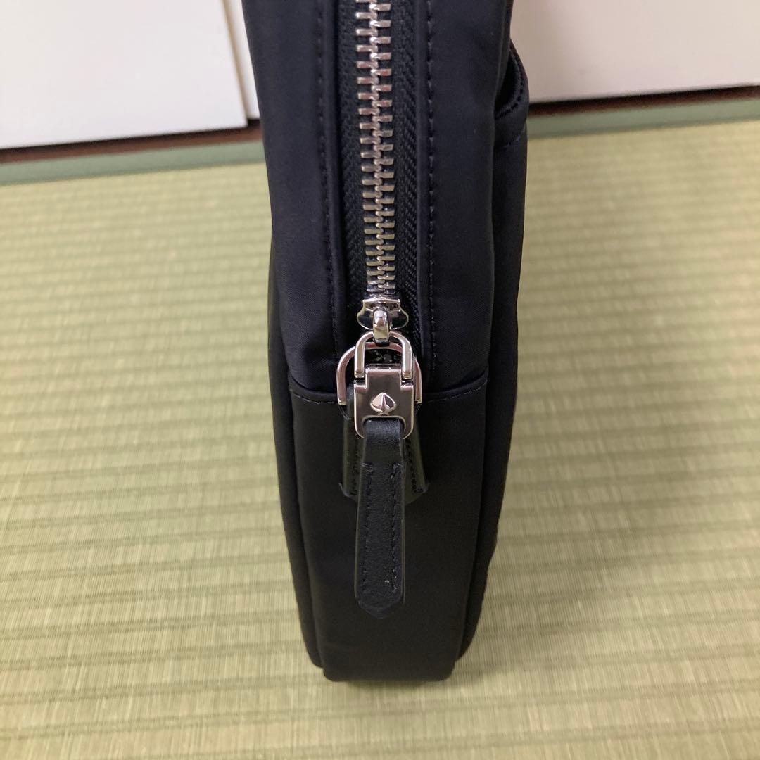 kate spade 黒 ナイロン パソコンバッグ