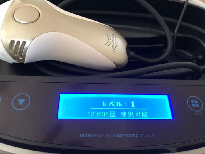 【お値下げ】ケノン脱毛器　Ver6.3