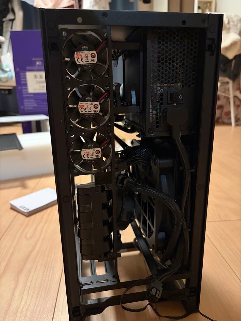 NZXT H1 排気ファン付き