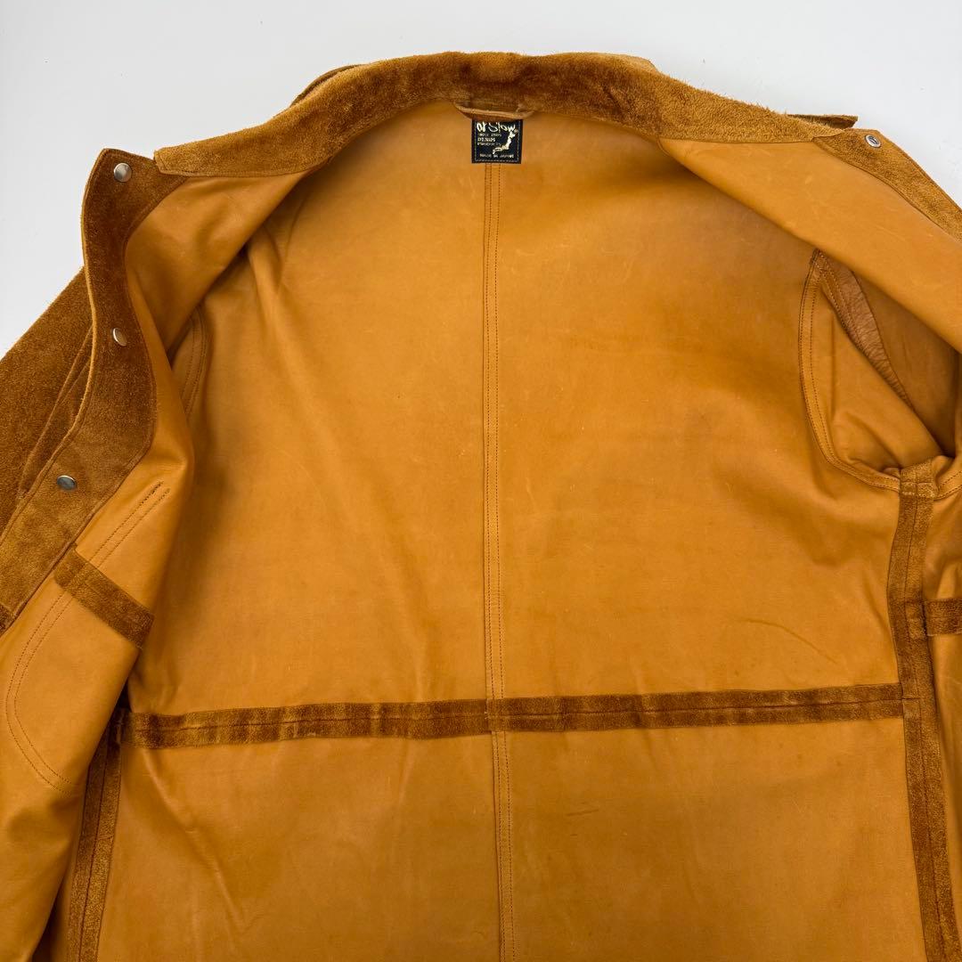 orSlow 牛革 スエード レザー カバーオール オアスロウ vintage
