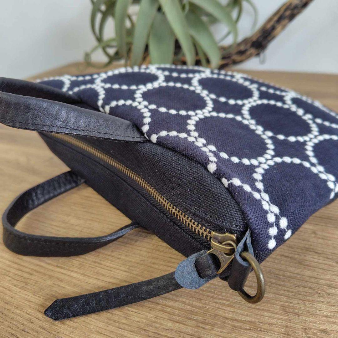 NEW！ミナペルホネン/tambourineタンバリンネイビーロングミニラウンド