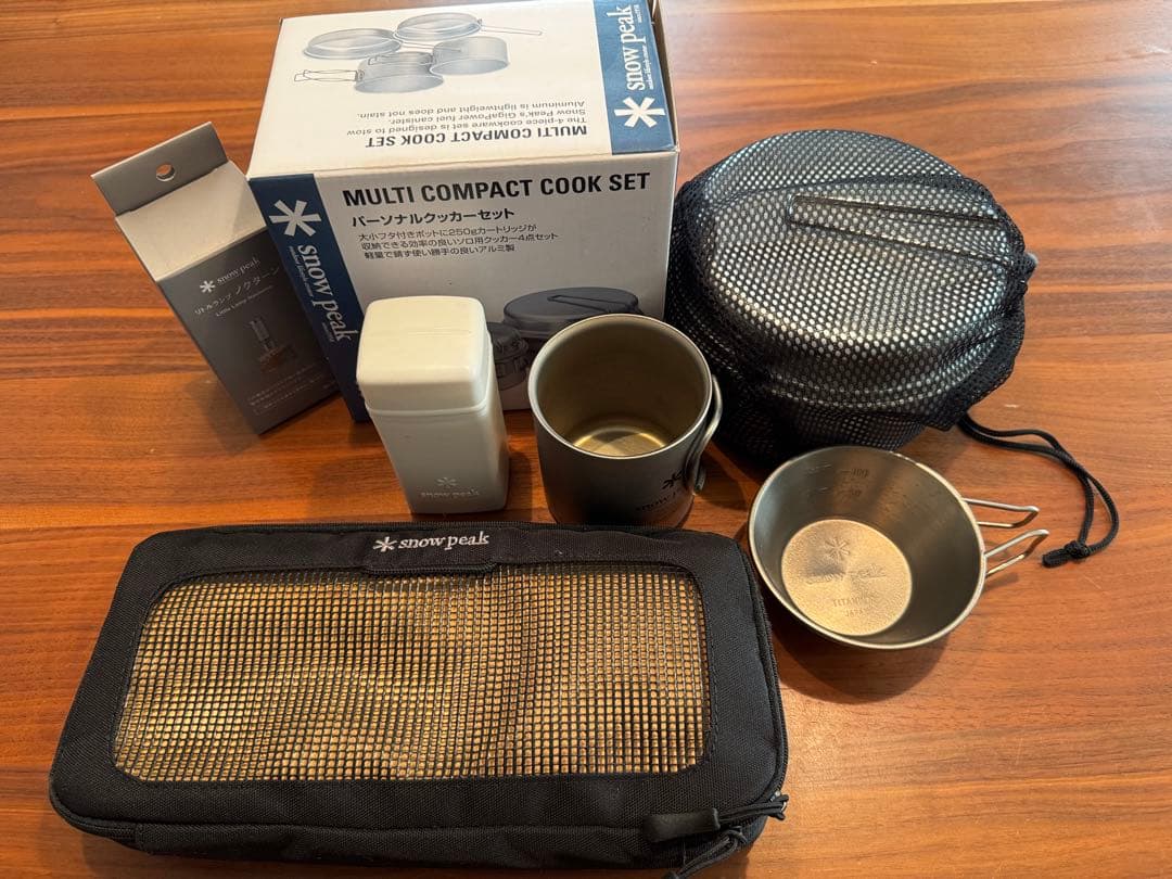  peak（スノーピーク）5点セット
