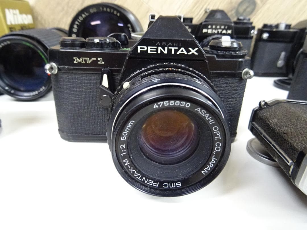 も*も様 博020 カメラ 7点 レンズ付き ペンタックス キャノン ニコン