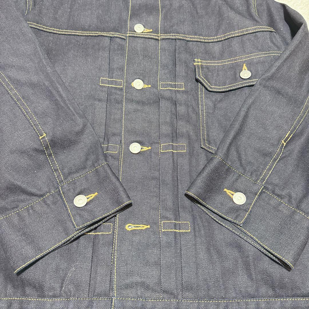 極美品！beautiful people セルヴィッチデニムビッグブルゾン
