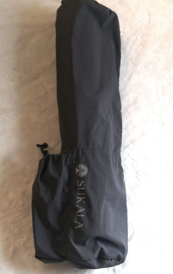 美品SUKALA ヨガマット 水色・紫色 収納バッグ付き