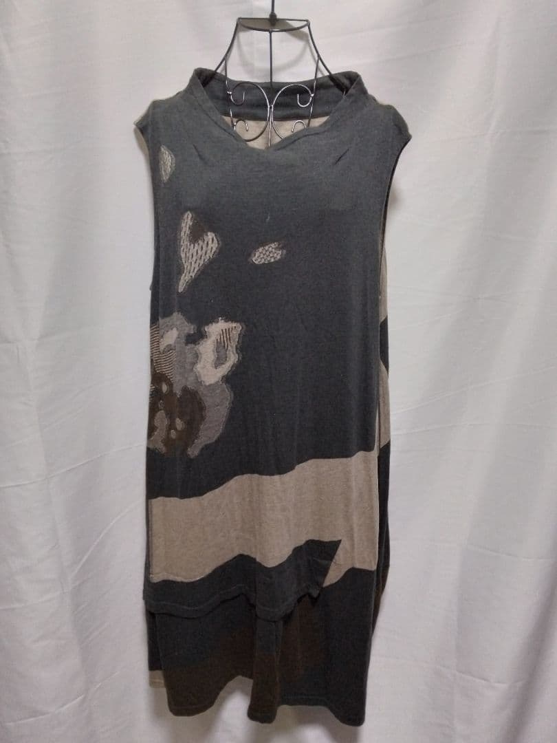 ninaセンソユニコ　慈雨　ジウ　ノースリーブ ワンピース